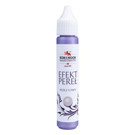 Perły w płynie Koh-i-Noor 30ml, Fioletowe